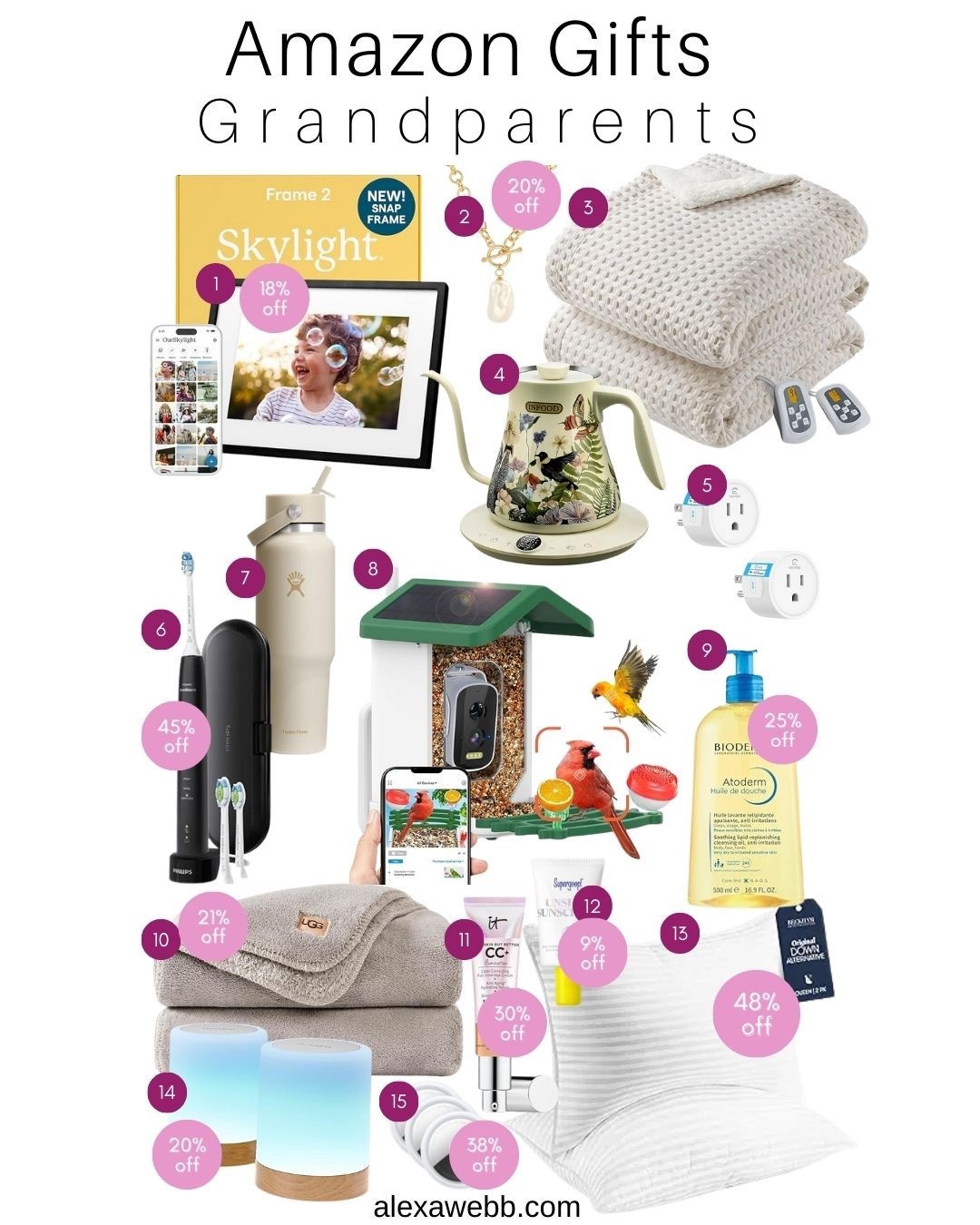 Black Friday Sales!! Amazon Gift Guides 2025 - Gifts for grandparents - A round-up of gifts guides from Amazon Prime! Great for starting holiday shopping early. Or simply treat yourself! Alexa Webb #plussize

#LTKMidsize #LTKPlusSize #LTKGiftGuide