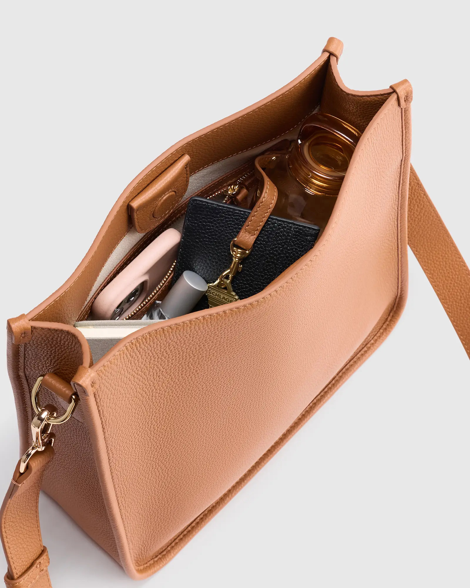 Emilia Crossbody in Cognac | Quince