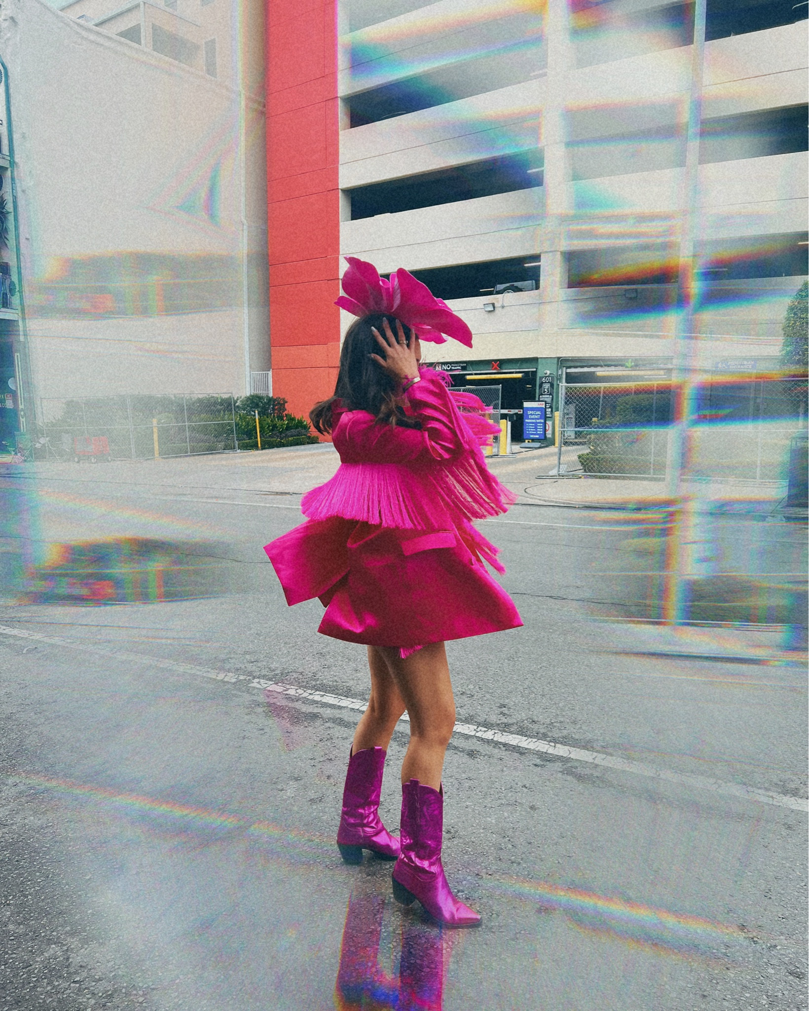 #pink #pinksuit #pinkfringe #mardigras #mardigrasoutfit 

#LTKstyletip #LTKshoecrush #LTKparties