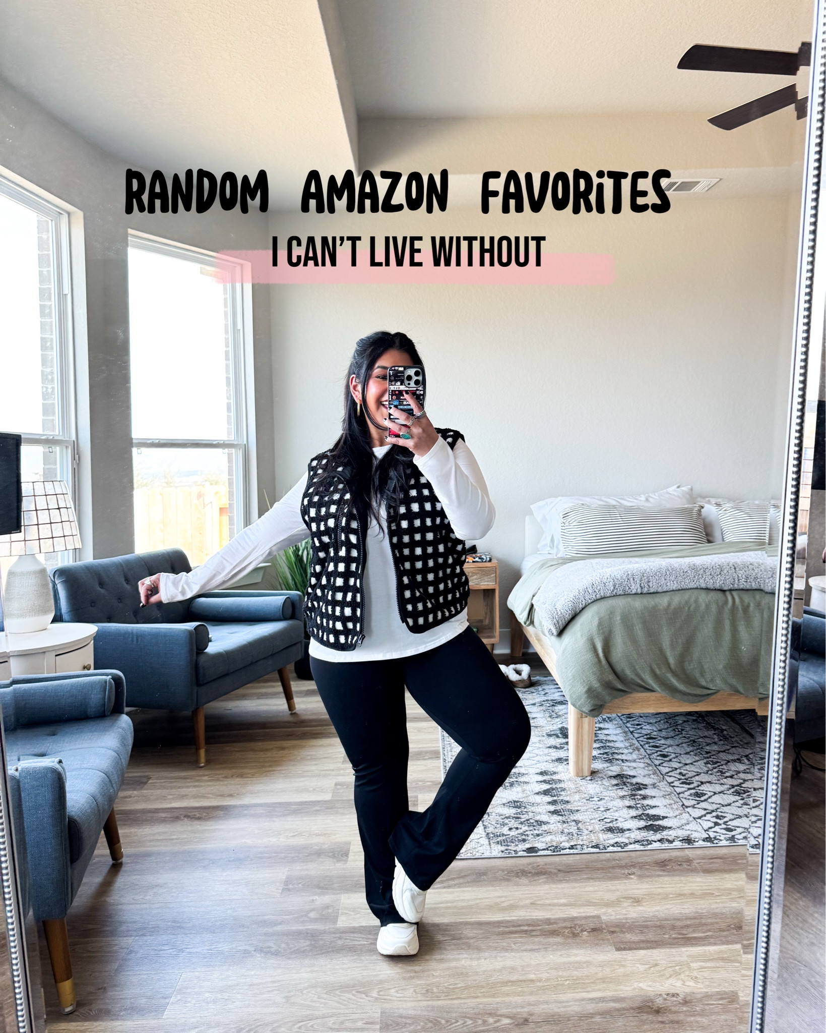 Swipe to see all! Random Amazon favorites I swear by. Wearing a large in all clothing items, except the $10 leggings (S/M in those). 

#LTKPetite #LTKOver40 #LTKMidsize