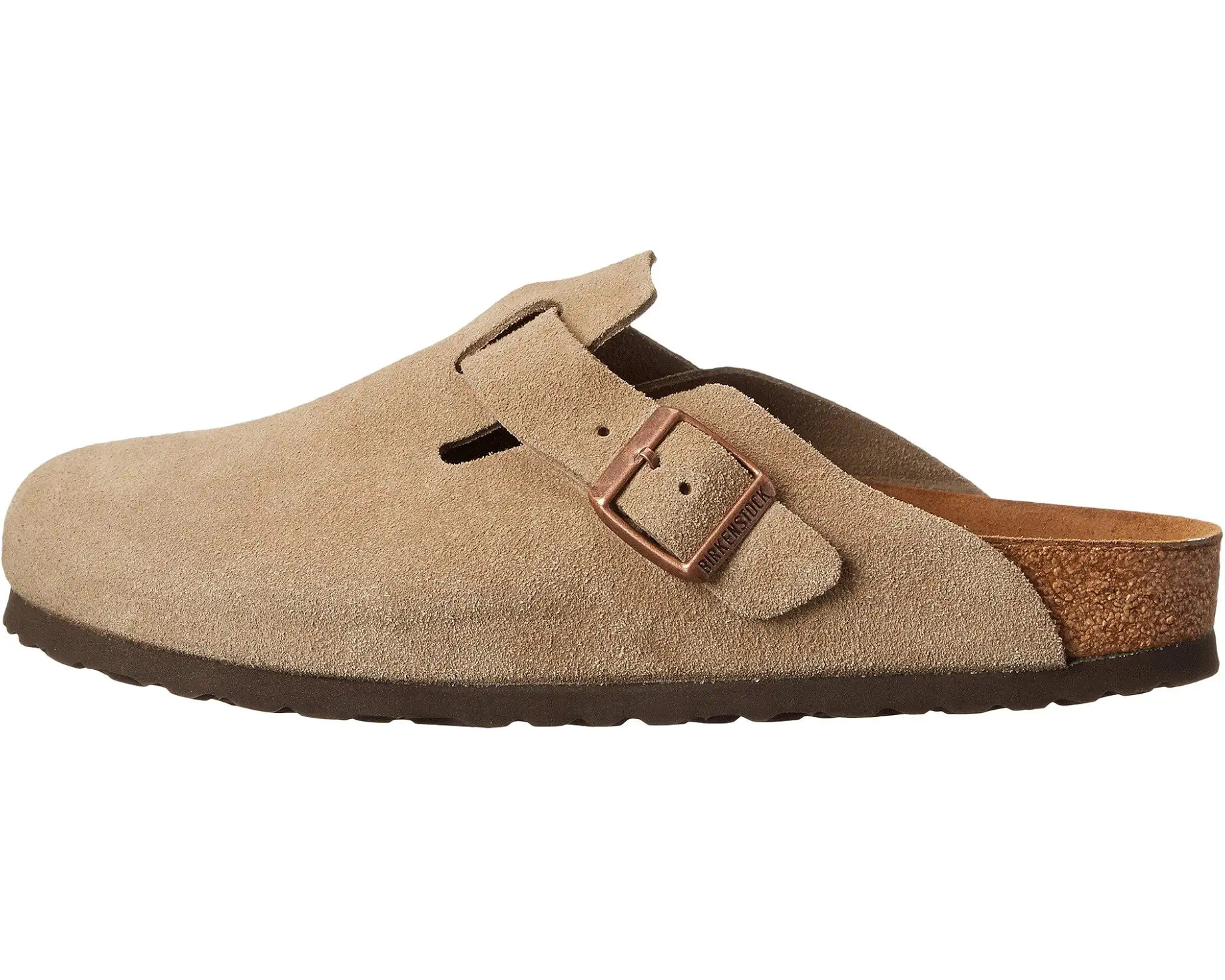 Unisex Birkenstock Boston Soft Footbed - Suede (Unisex) | Zappos