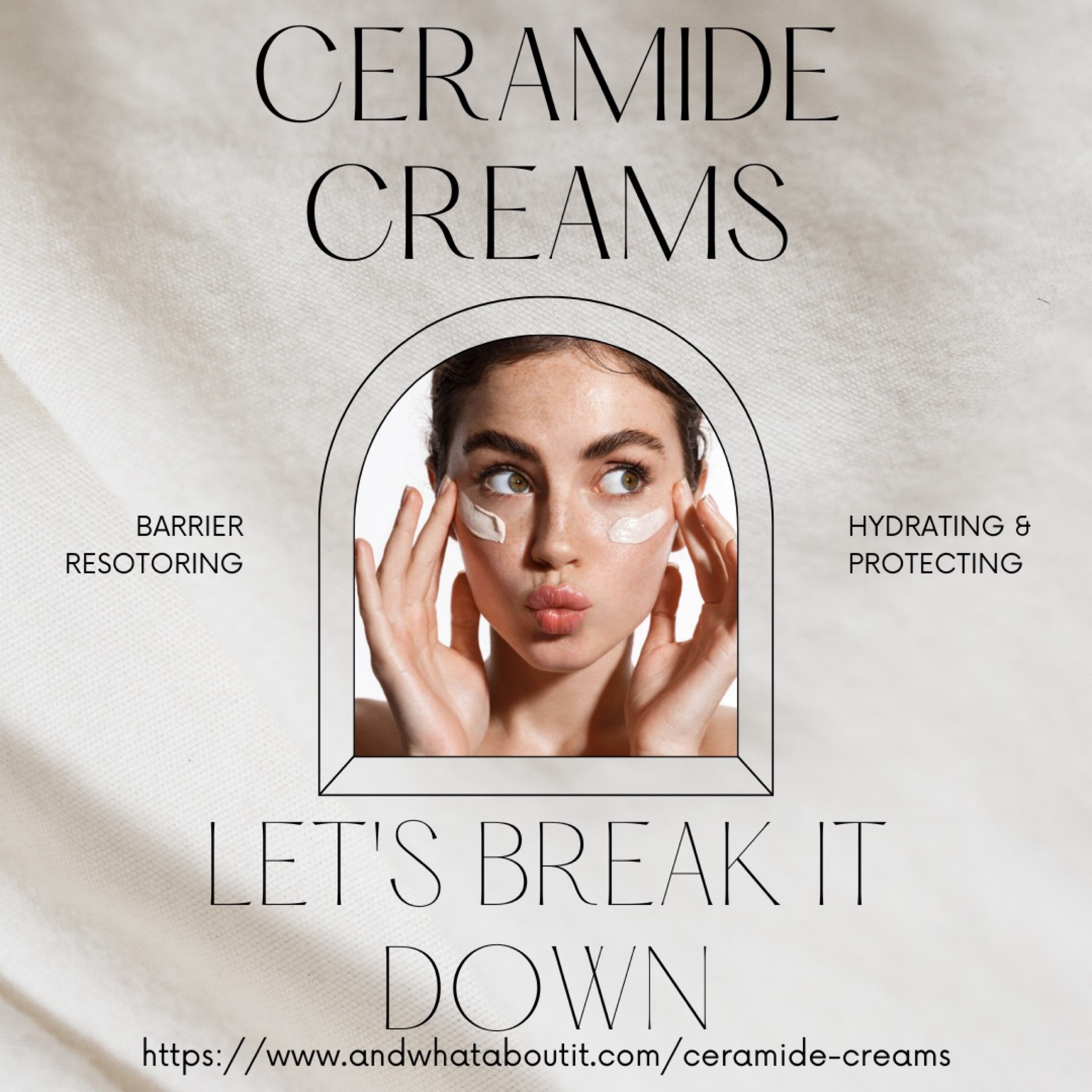 Ceramide moisturizing creams help repair the skin barrier and hydrate beyond compare. My favorites are linked here! #dewy #skincare #moisture #cream 

#LTKFind #LTKbeauty #LTKGiftGuide