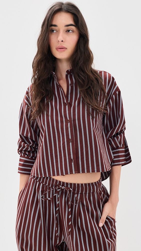 Cropped Isolde Button Down Shirt | Shopbop