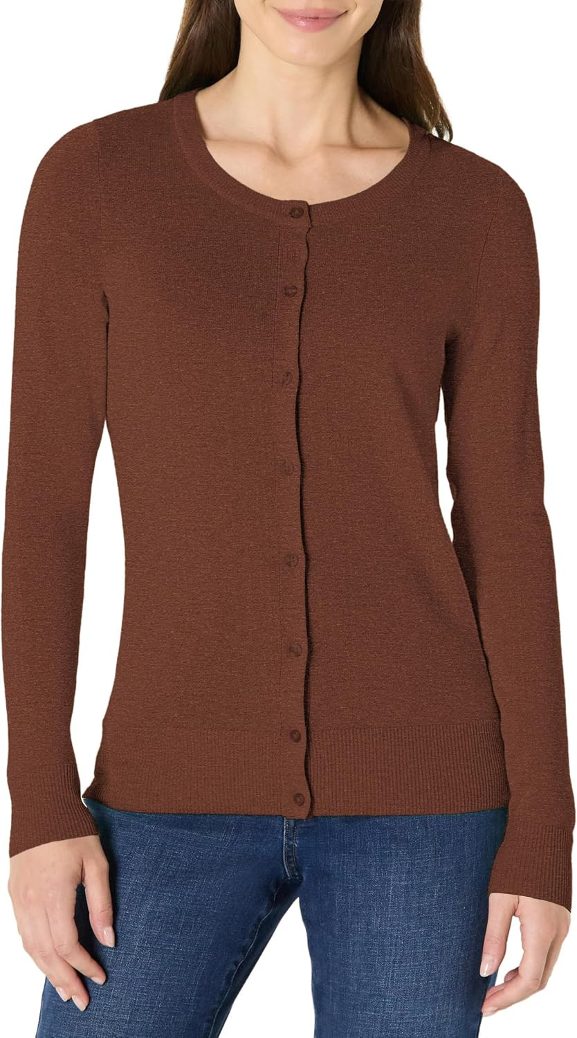 Amazon Essentials Women's Lightweight Crewneck | Amazon (US)