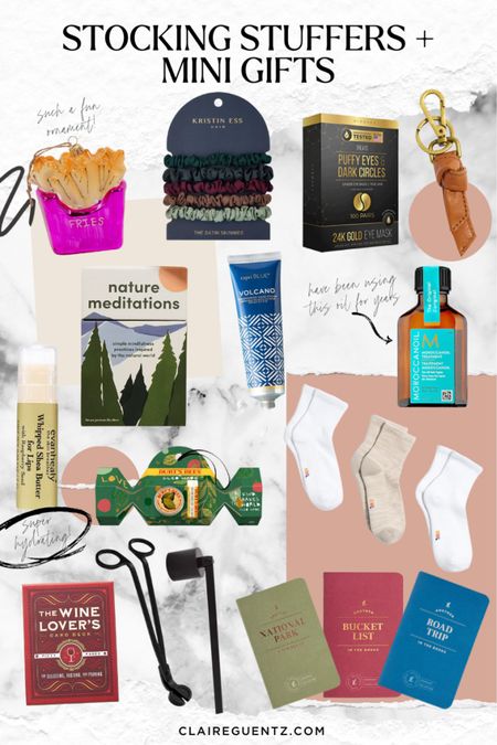 Great stocking stuffers + mini gifts to give for Christmas this year! Linking the best items to spread a little self care to the ones that mean the most to you!

#LTKunder50 #LTKHoliday #LTKGiftGuide