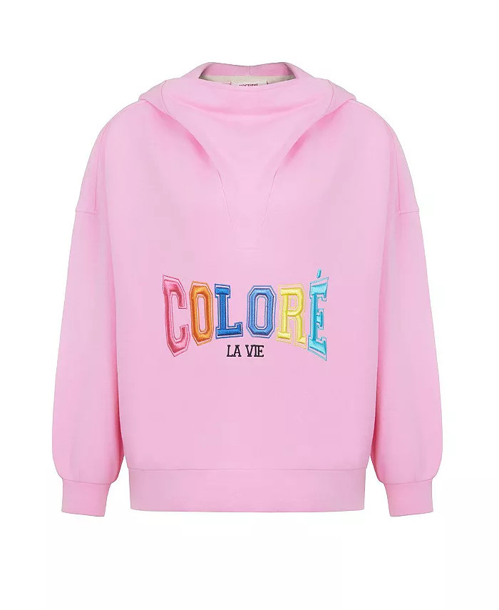 NOCTURNE Women's Oversized Embroidered Sweatshirt - Macy's | Macys (US)