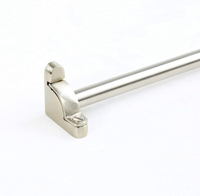 Renovators Supply Manufacturing Stair Carpet Rods 39.6 In. Cast Brass Satin Nickel Finish Carpet ... | Amazon (US)