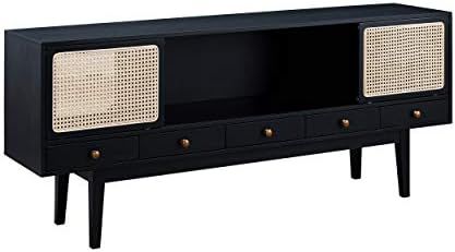 Southern Enterprises Simms Media console, Black | Amazon (US)