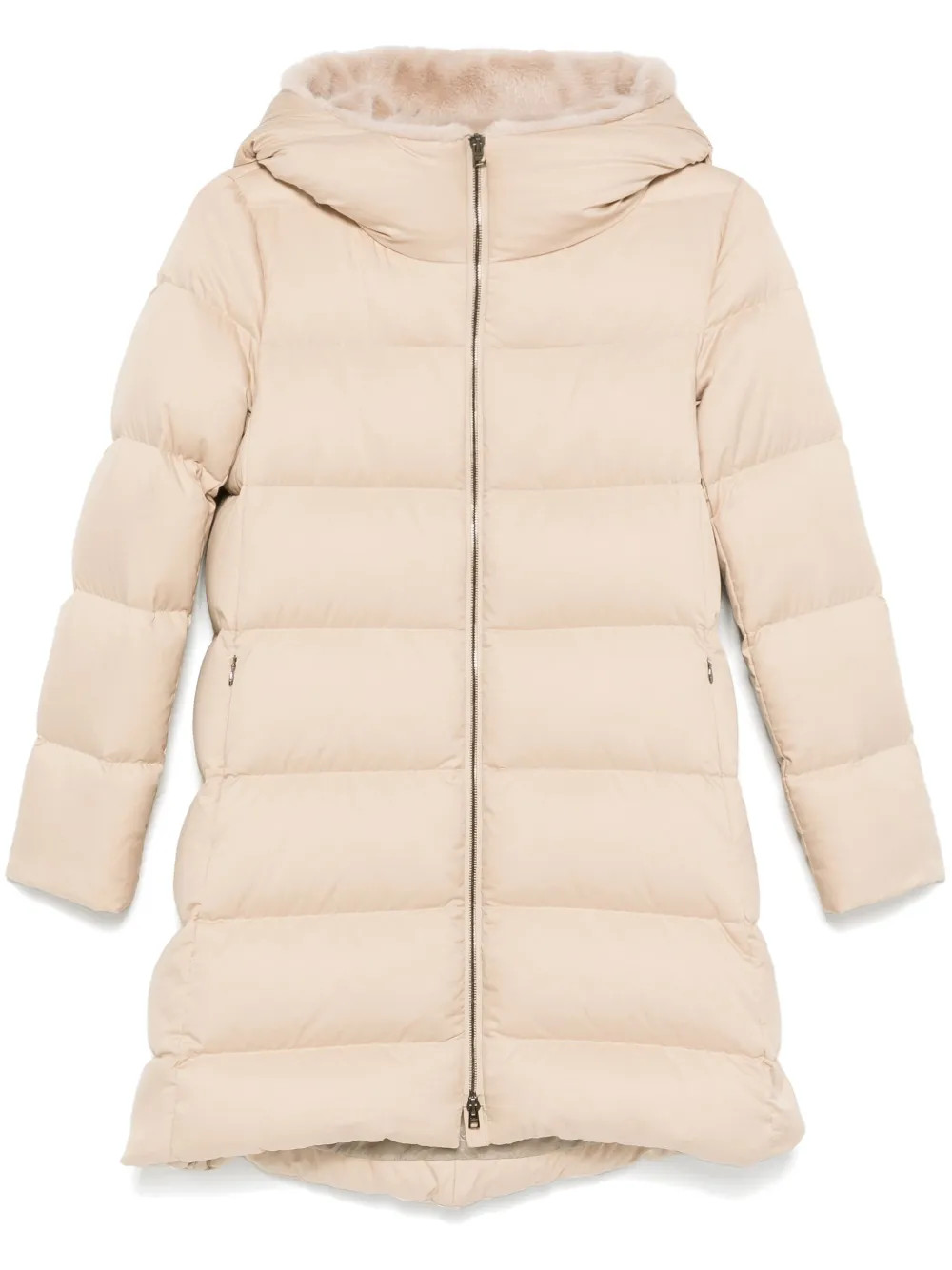 Herno Padded Coat | Neutrals | FARFETCH | Farfetch Global