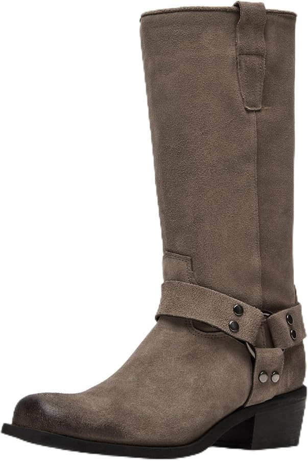 Steve Madden Women's Ruskin Motorcycle Boot | Amazon (US)