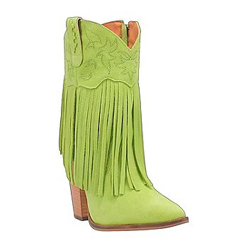 Dingo Womens Crazy Trainie Stacked Heel Cowboy Boots | JCPenney