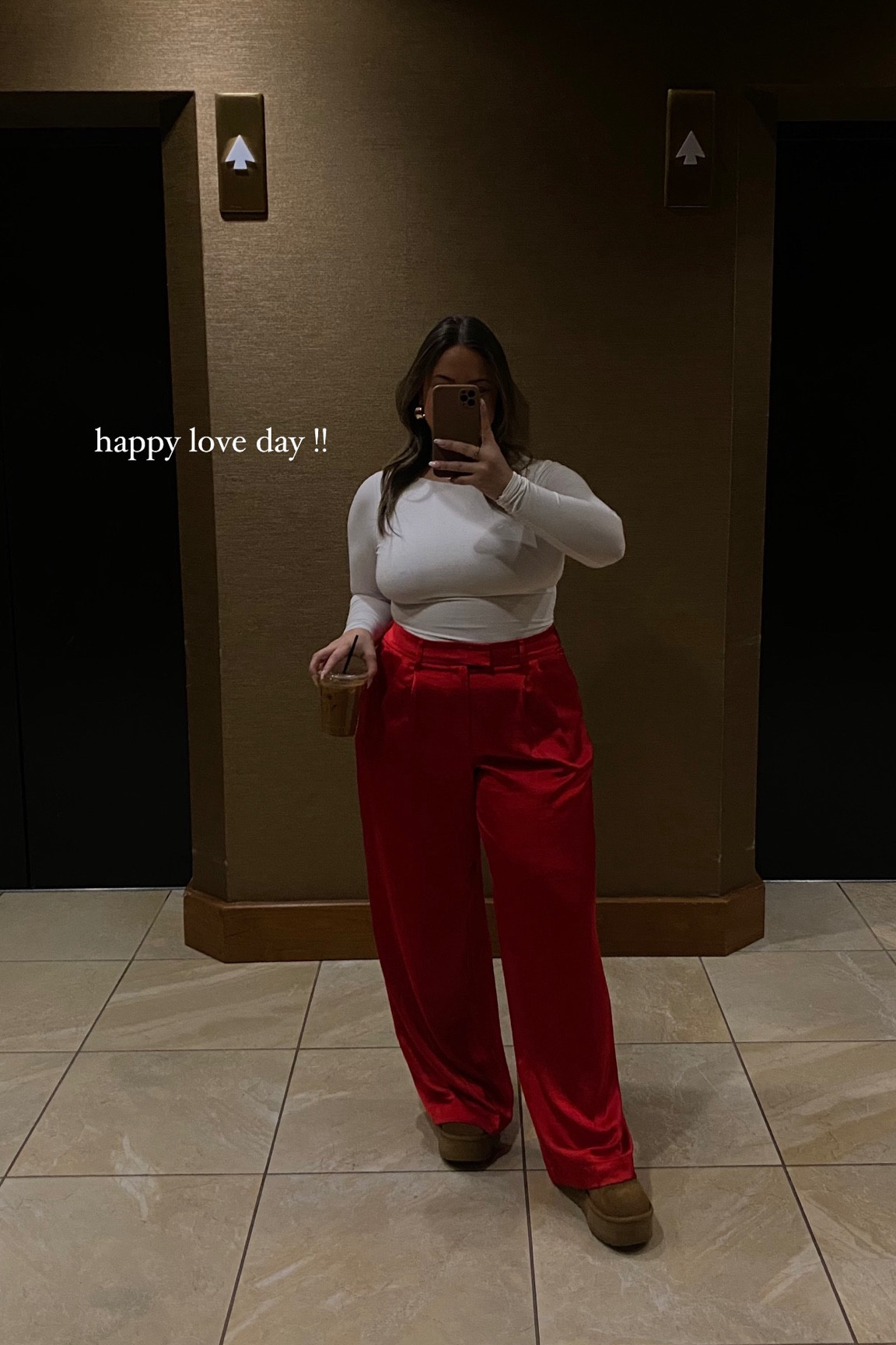 Happy Valentine’s Day lovelies!! I’m wearing a M in the bodysuit and I took a size 14 in the trousers (bit big on the waist but I wanted them to fit looser in my legs!) 

#LTKstyletip #LTKworkwear #LTKmidsize