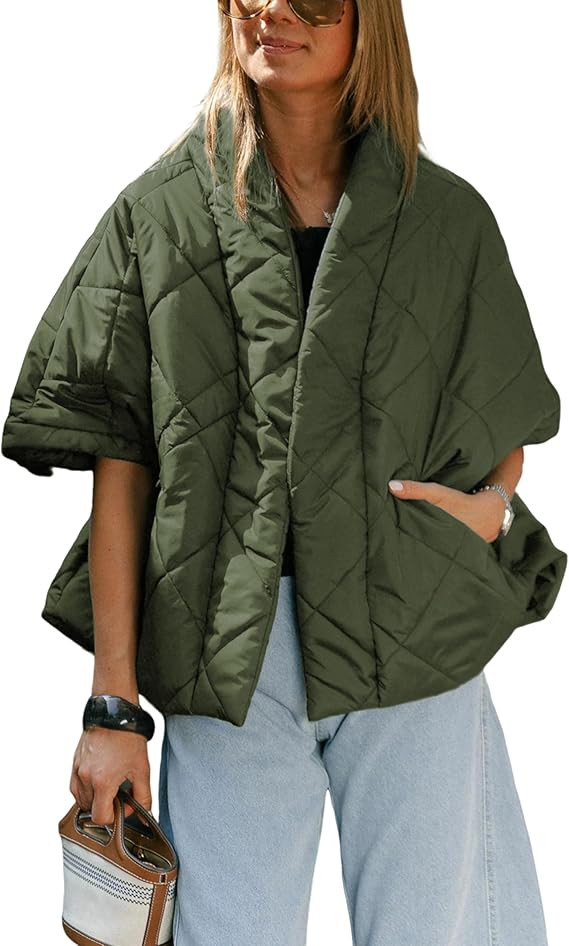 Lianlive Women Puffer Vests Casual Lightweight Oversized Padded Jacket Coat Warm Quilted Vest Out... | Amazon (US)