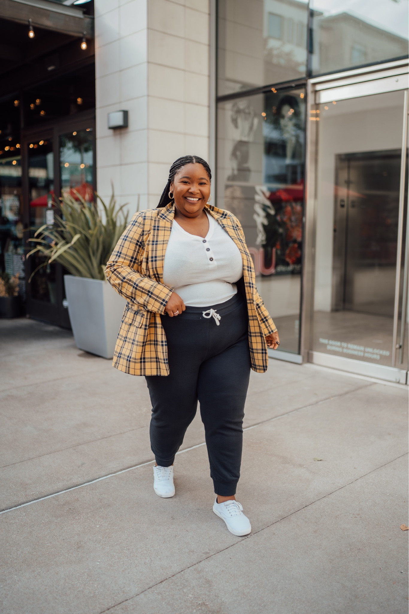 Shop my look! Walmart fashion. 

Walmart plus size fashion. Walmart sneakers. Walmart women’s plus size. Walmart oversized blazer. Walmart sweatpants. Walmart casual outfit 

#LTKSeasonal #LTKcurves #LTKstyletip