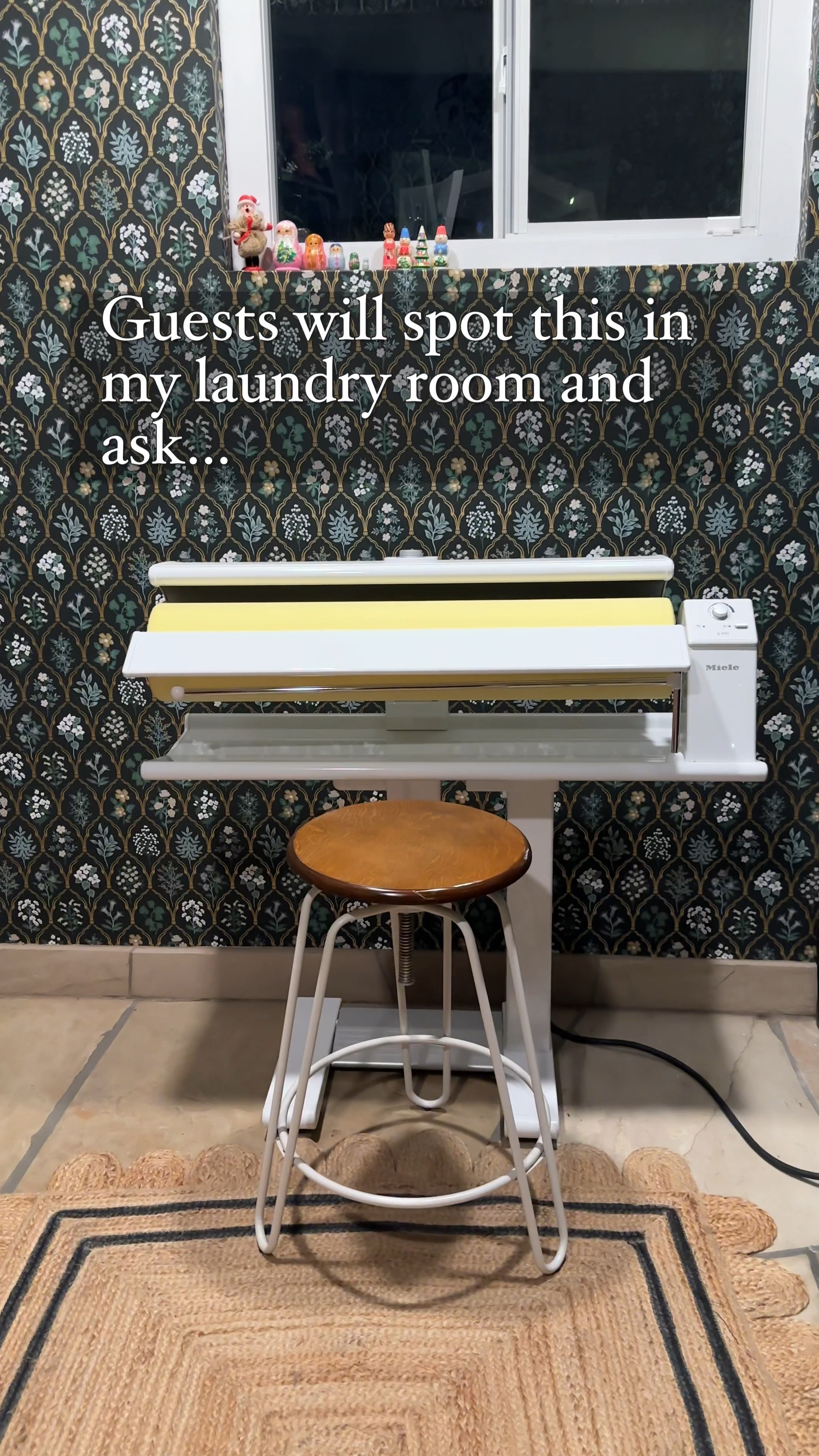 Every hostess needs this! This rotary iron will help iron napkins, sheets, tablecloths, and pillowcases, and even clothes within seconds so easy! 

#LTKHome #LTKParties #LTKHoliday