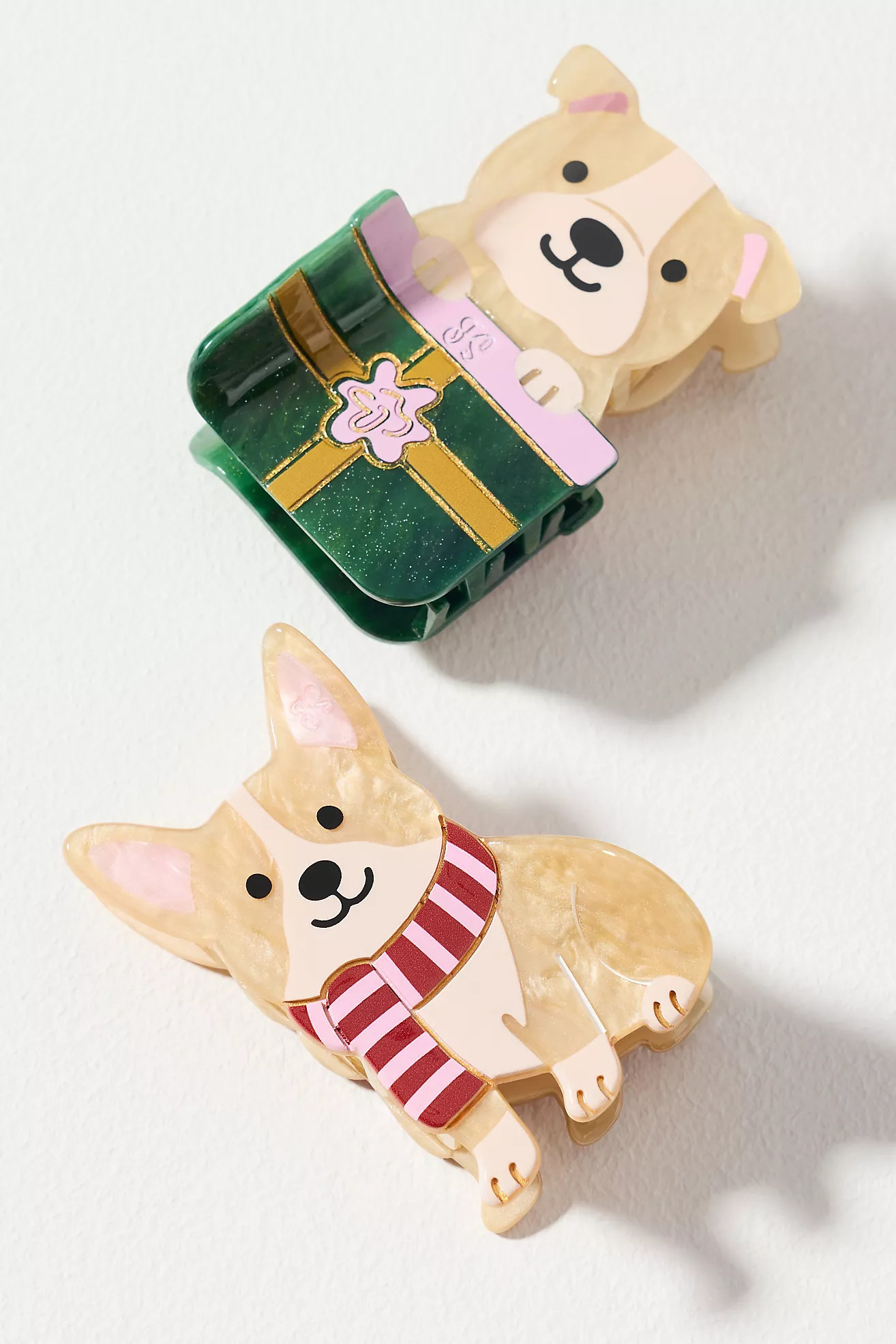 Frasier Sterling Dog Hair Claws, Set of 2 | Anthropologie (US)