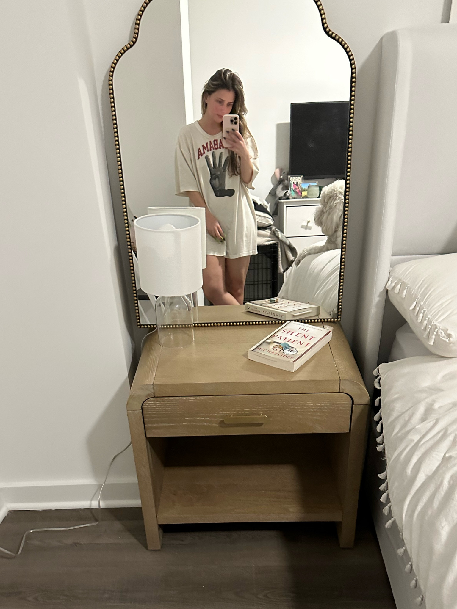 Gold mirror
Table mirror
Nightstand 


#LTKitbag #LTKhome