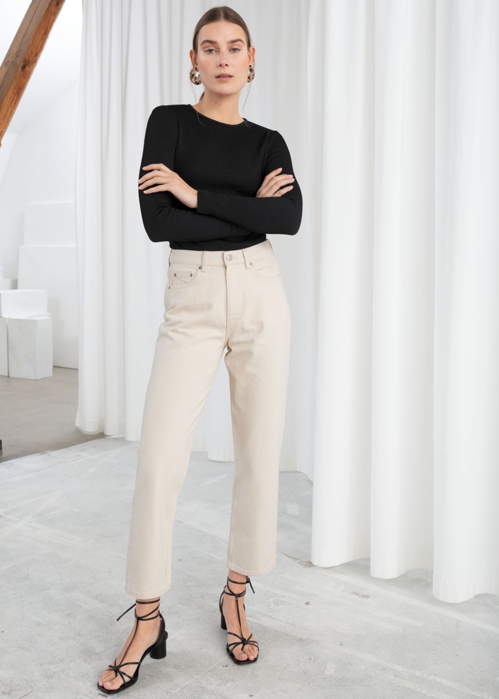 Tapered Mid Rise Jeans | & Other Stories (EU + UK)