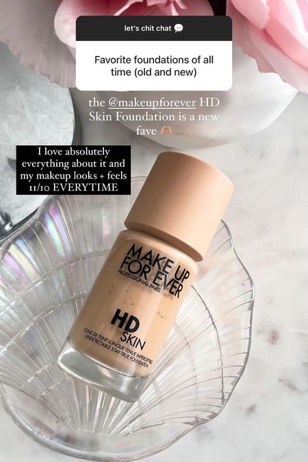 My all time FAVORITE foundation is on SALE!!! The Make Up For Ever HD skin foundation is beautiful and has the perfect coverage!! I wear shade 2N22 

#LTKsalealert #LTKunder50 #LTKbeauty
