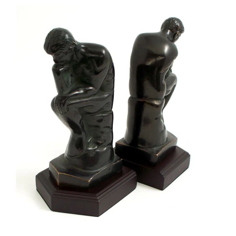 Traditional Metal Non-Skid Bookends | Wayfair North America