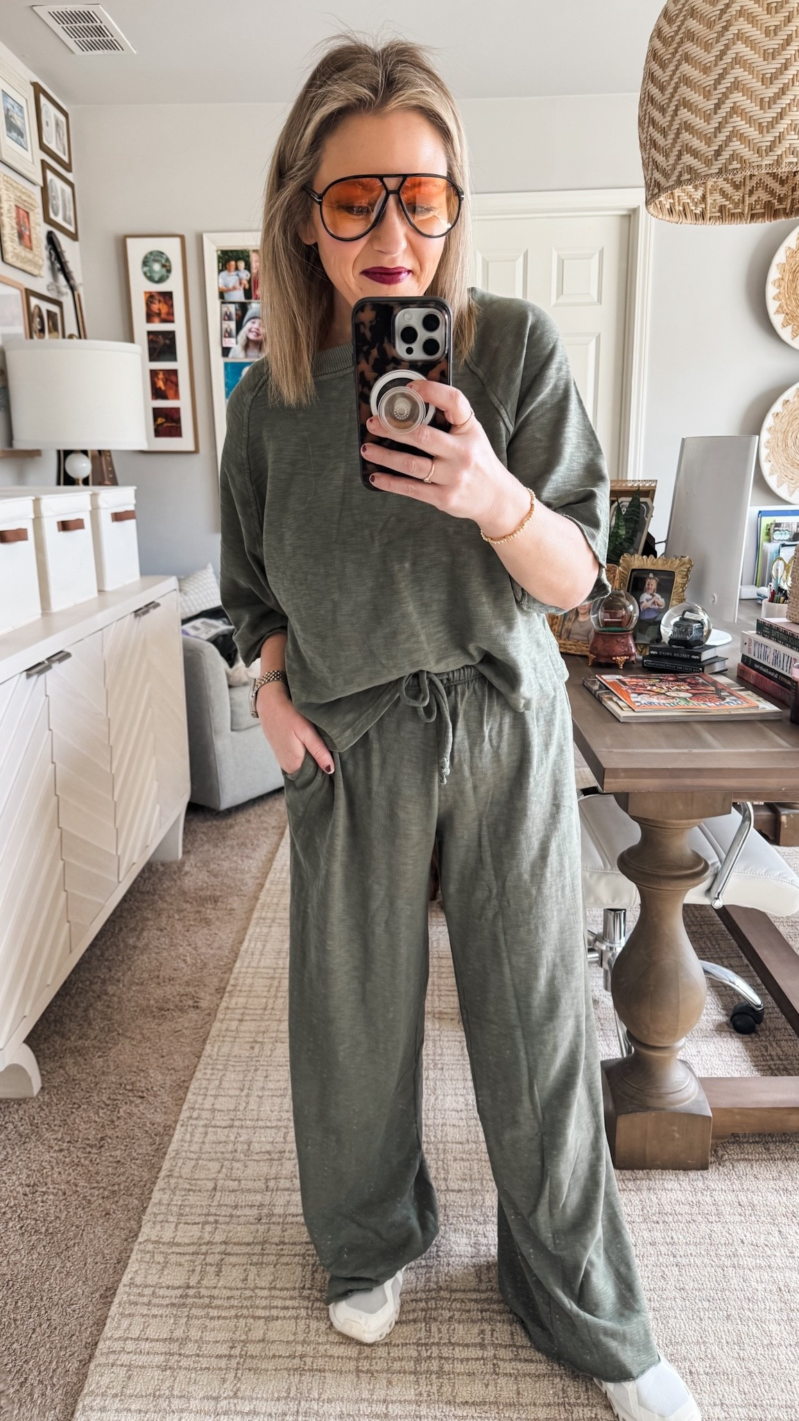 Full slub knit set 😍 can’t get enough of these pieces and now have 3 colors! Don’t miss the red! 

#LTKSaleAlert #LTKmomlife #LTKOver40