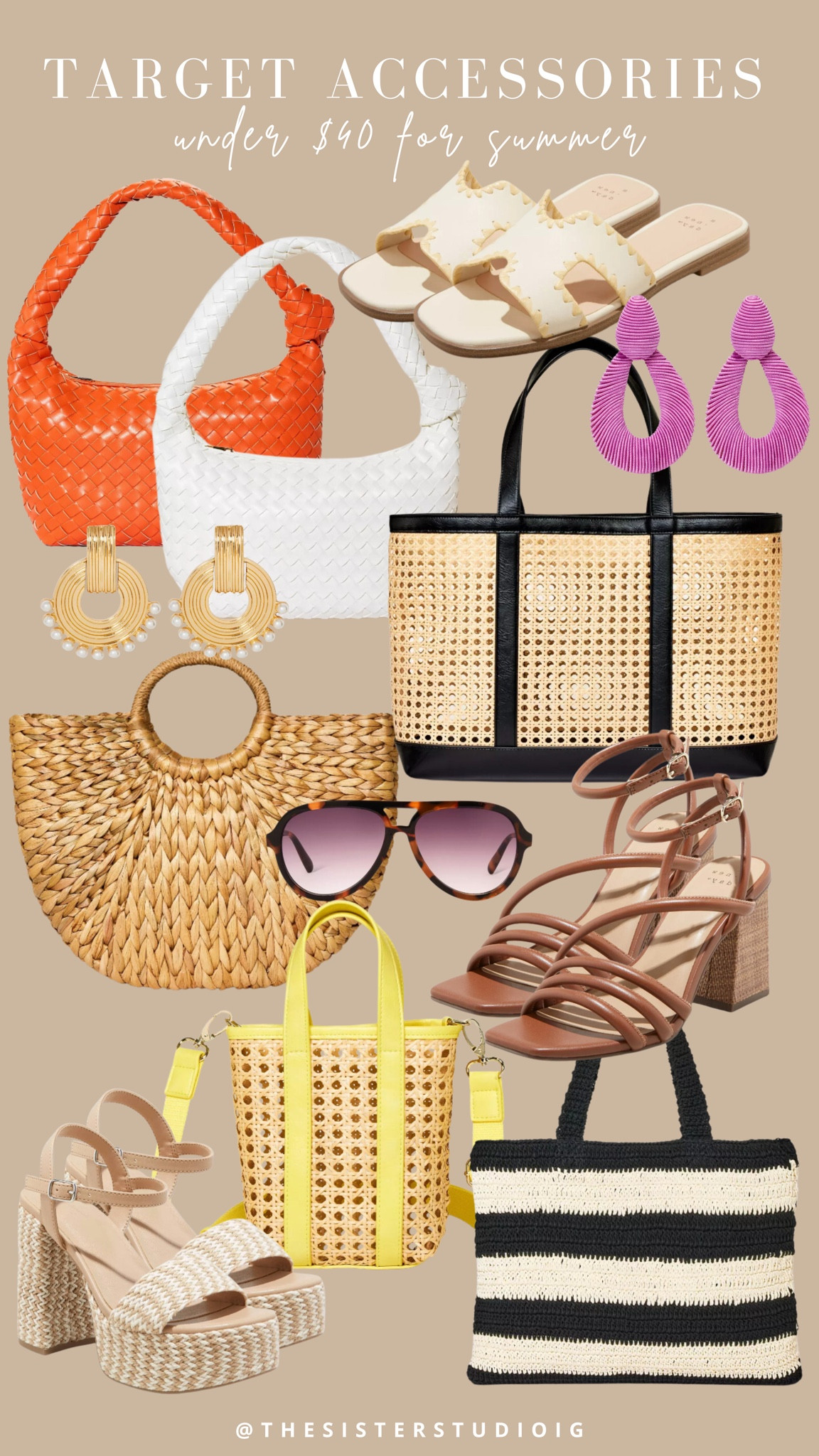 Target accessories are 👏🏻👏🏻👏🏻 right now! @target


#ad
#LTKItBag #LTKShoeCrush #LTKFindsUnder50