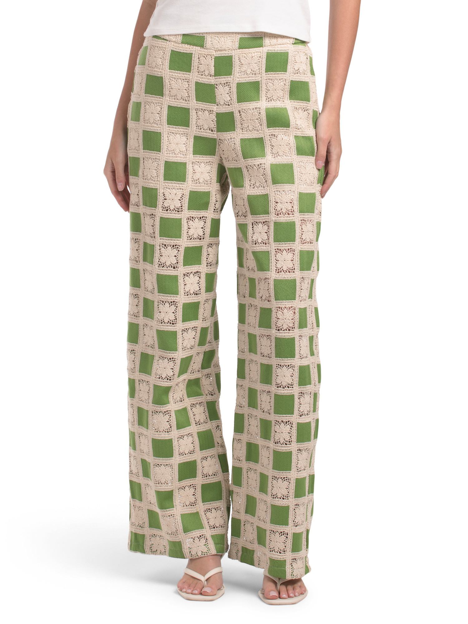 Crochet Long Pants | TJ Maxx