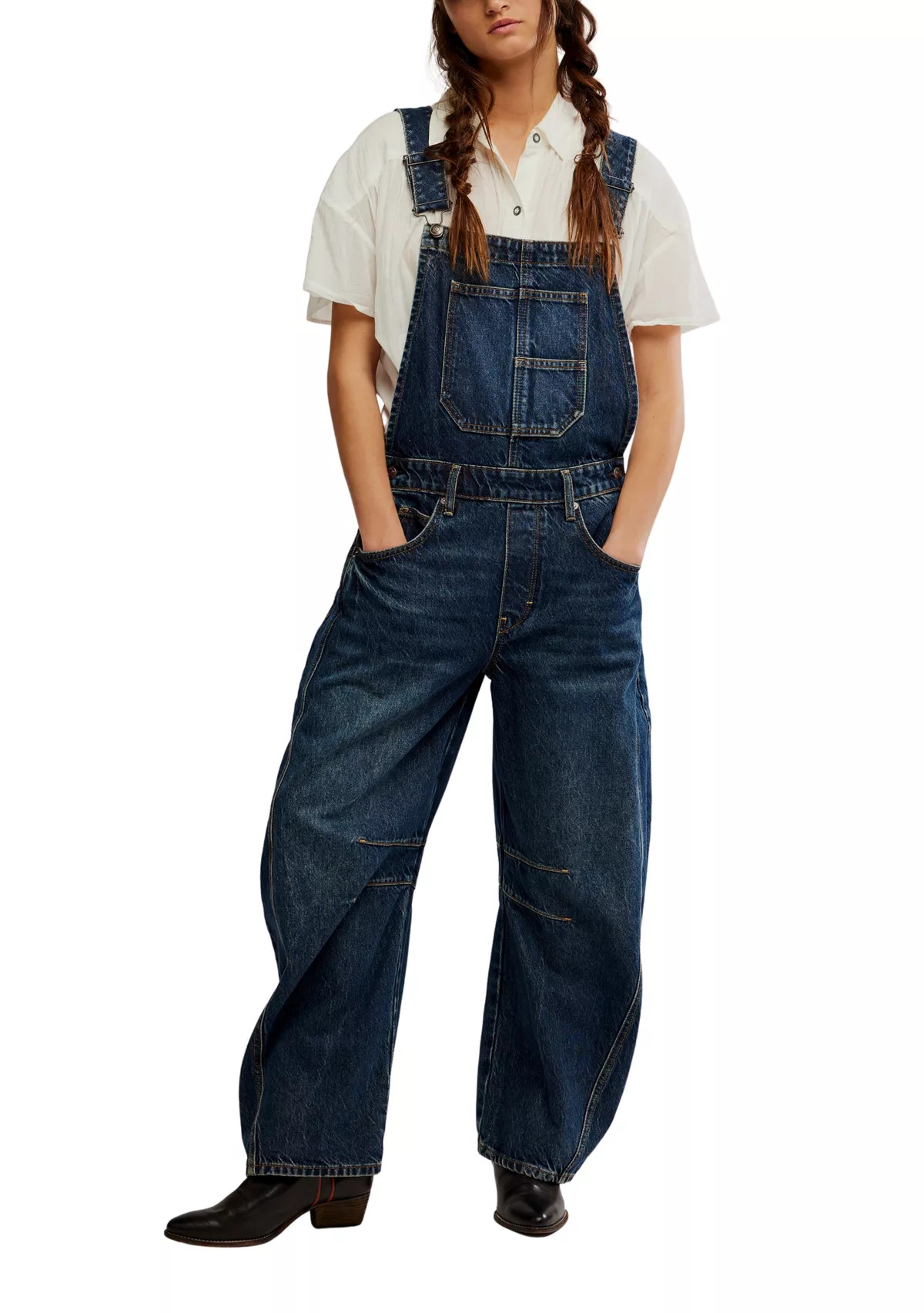 We The Free Good Luck Barrel Overalls | Belk