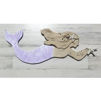 Mermaid Art Wall Hanging, Mermaid Gift, Decor | Etsy (US)