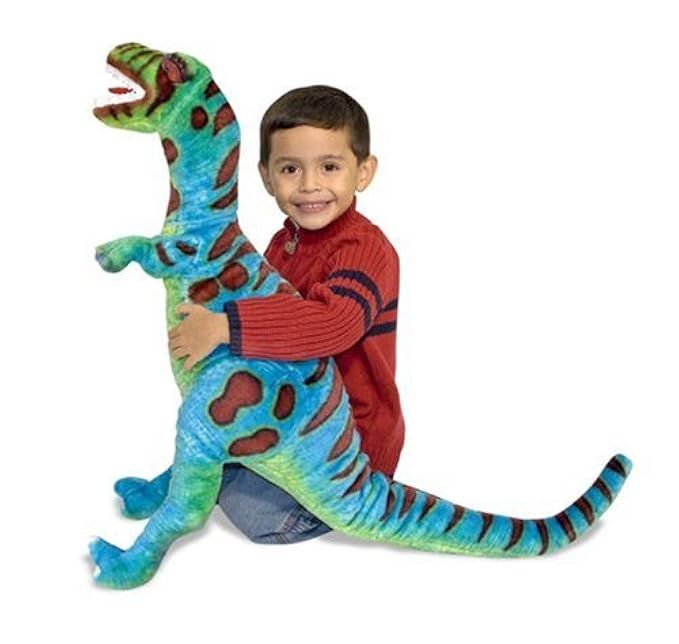 Melissa & Doug Giant T-Rex Dinosaur - Lifelike Stuffed Animal (over 2 feet tall) | Amazon (US)