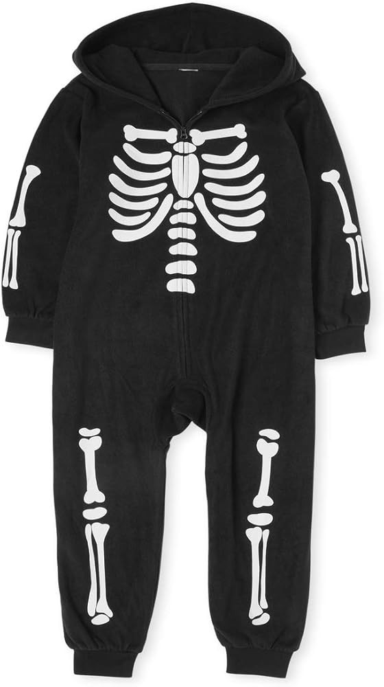 The Children's Place Kids' Halloween Skeleton One Piece Pajamas | Amazon (US)