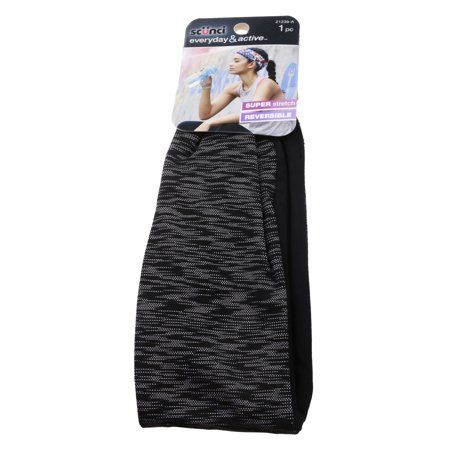 Scunci Everyday & Active Super Stretch Reversible Head Wrap | Walmart (US)