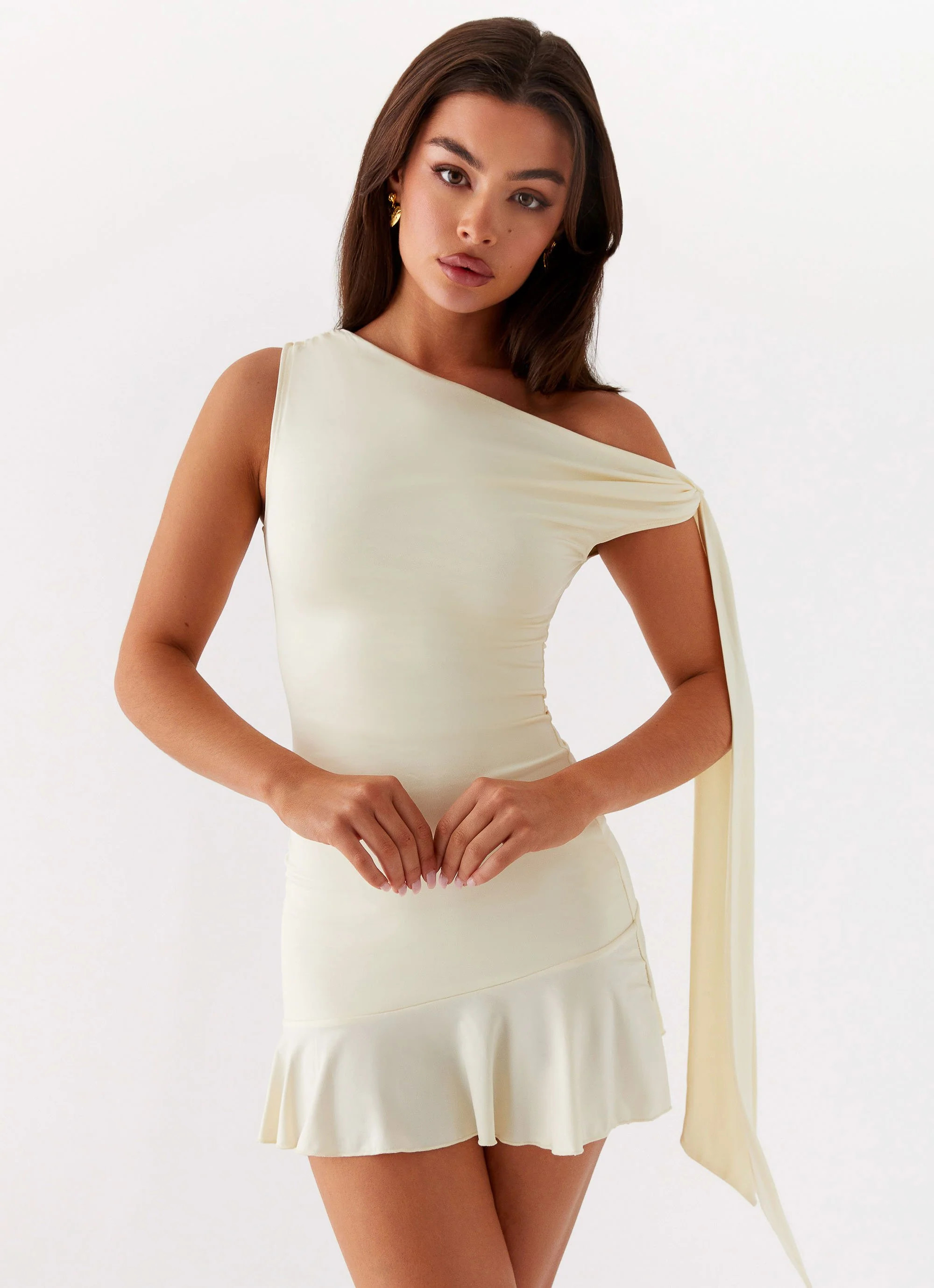 Palm House Mini Dress - Yellow | Peppermayo (Global)