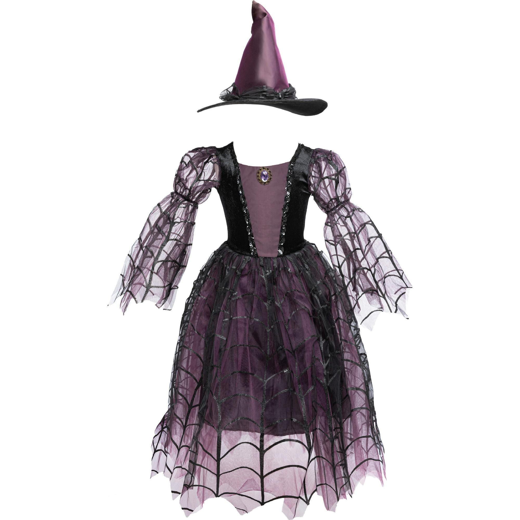 Amethyst the Spider Witch Dress with Hat | Maisonette
