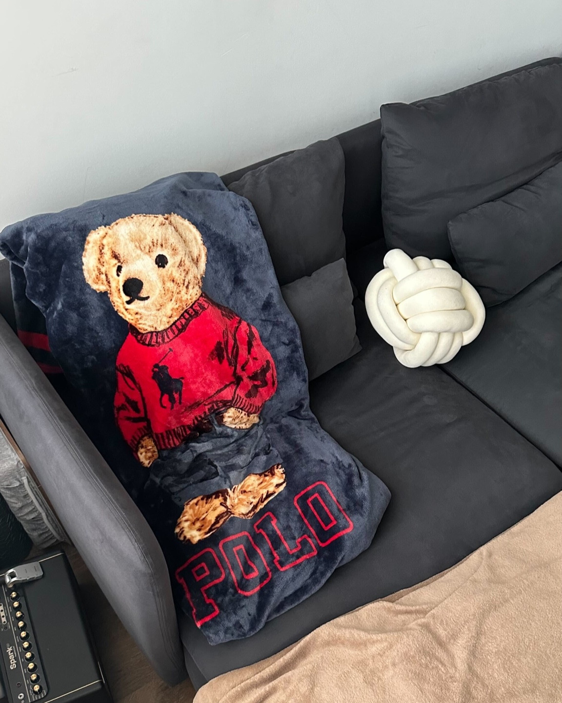 Polo throw blanket and this knotted throw pillow are some of my favorite home essentials  

#LTKmens #LTKFind #LTKhome