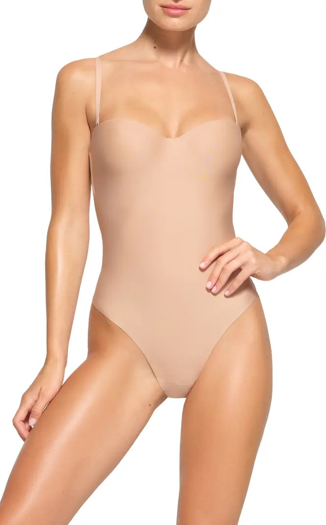 Molded Underwire Thong Shaper Bodysuit | Nordstrom