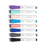 Amazon.com : U Brands Medium Point Dry Erase Markers, Office Supplies, Assorted Pastel Colors, wi... | Amazon (US)