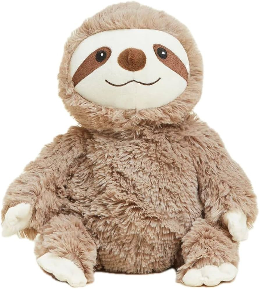 warmies Sloth Microwavable, Hot or Cold for Cool Relaxation and Warm Relief, Lavender Scented Coz... | Amazon (US)