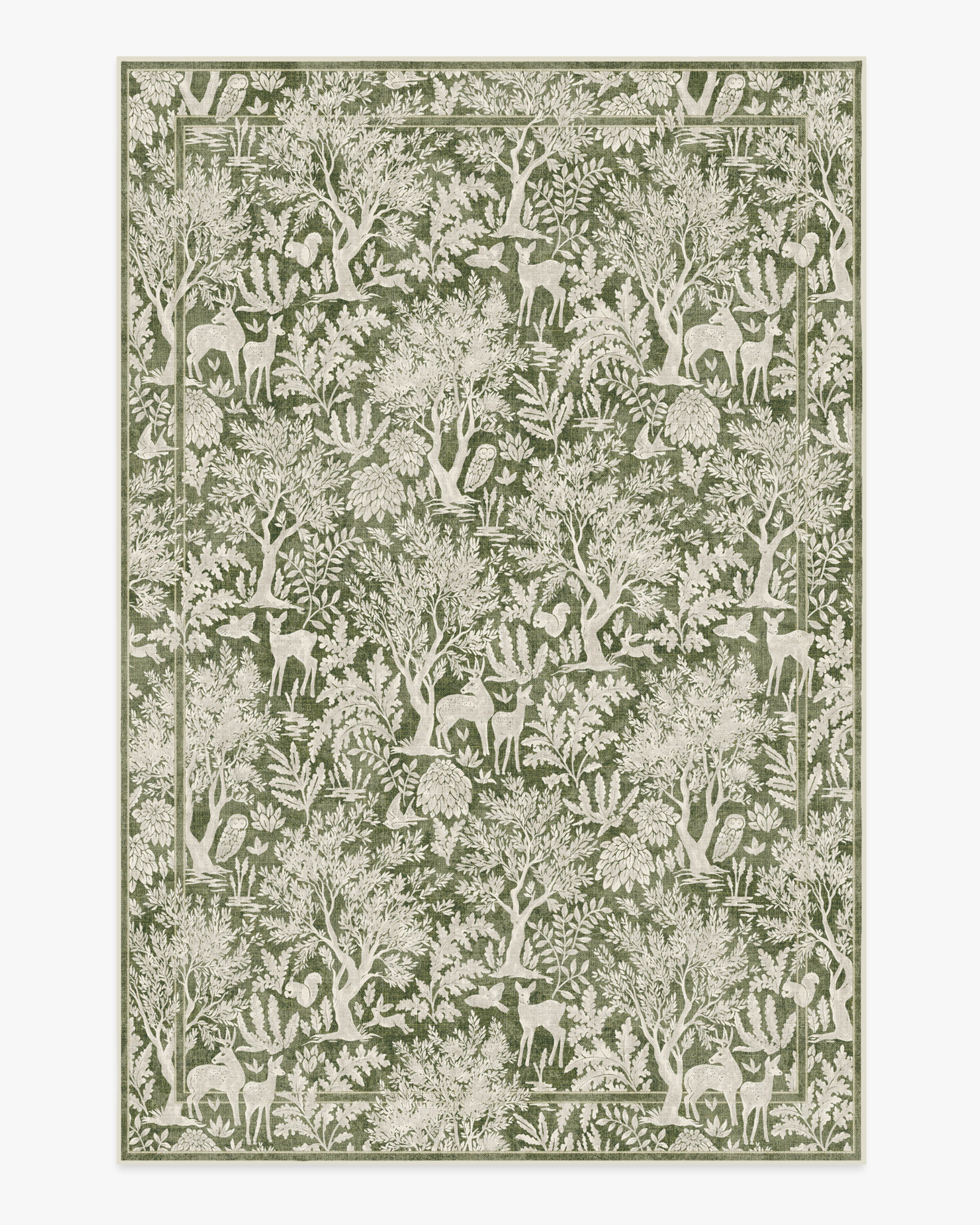Elowen Olive Rug | Ruggable US | Ruggable