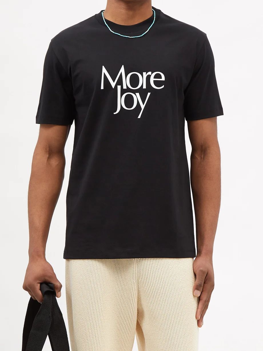 More Joy-print cotton-jersey T-shirt | More Joy by Christopher Kane | Matches (US)
