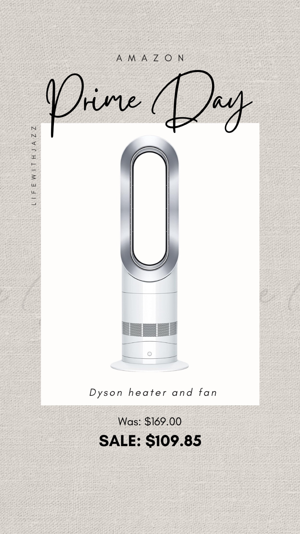 Early prime day deal: Dyson heater & fan 

Home essentials/ fan / Dyson / Amazon 

#LTKxPrimeDay