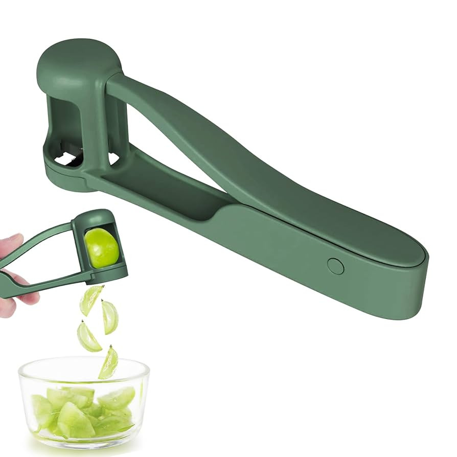 Grape Cutter for Toddlers 1-3,Grape Slicer for Toddlers Grape Cutter Tool Cherry Tomato Strawberr... | Amazon (US)