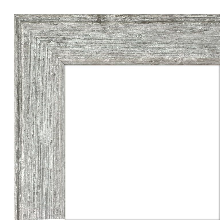 Mainstays 24" x 36" Rustic Gray Woodgrain Poster and Picture Wall Frame | Walmart (US)