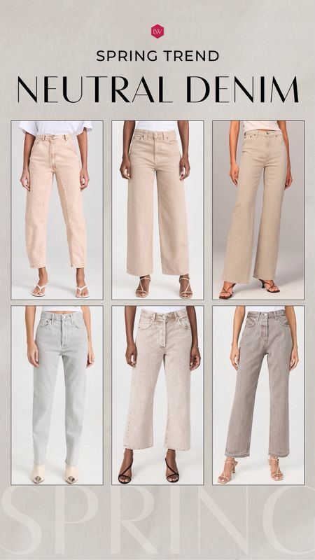 Workwear Wednesday! Sharing some neutral denim for a casual office day! Pair them with a cute sweater or blazer! 




Spring denim’s workers, office, casual, style 

#LTKover40 #LTKstyletip #LTKworkwear