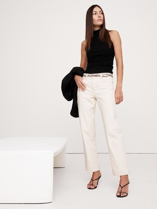 Refined Mock-Neck Tank | Banana Republic (US)