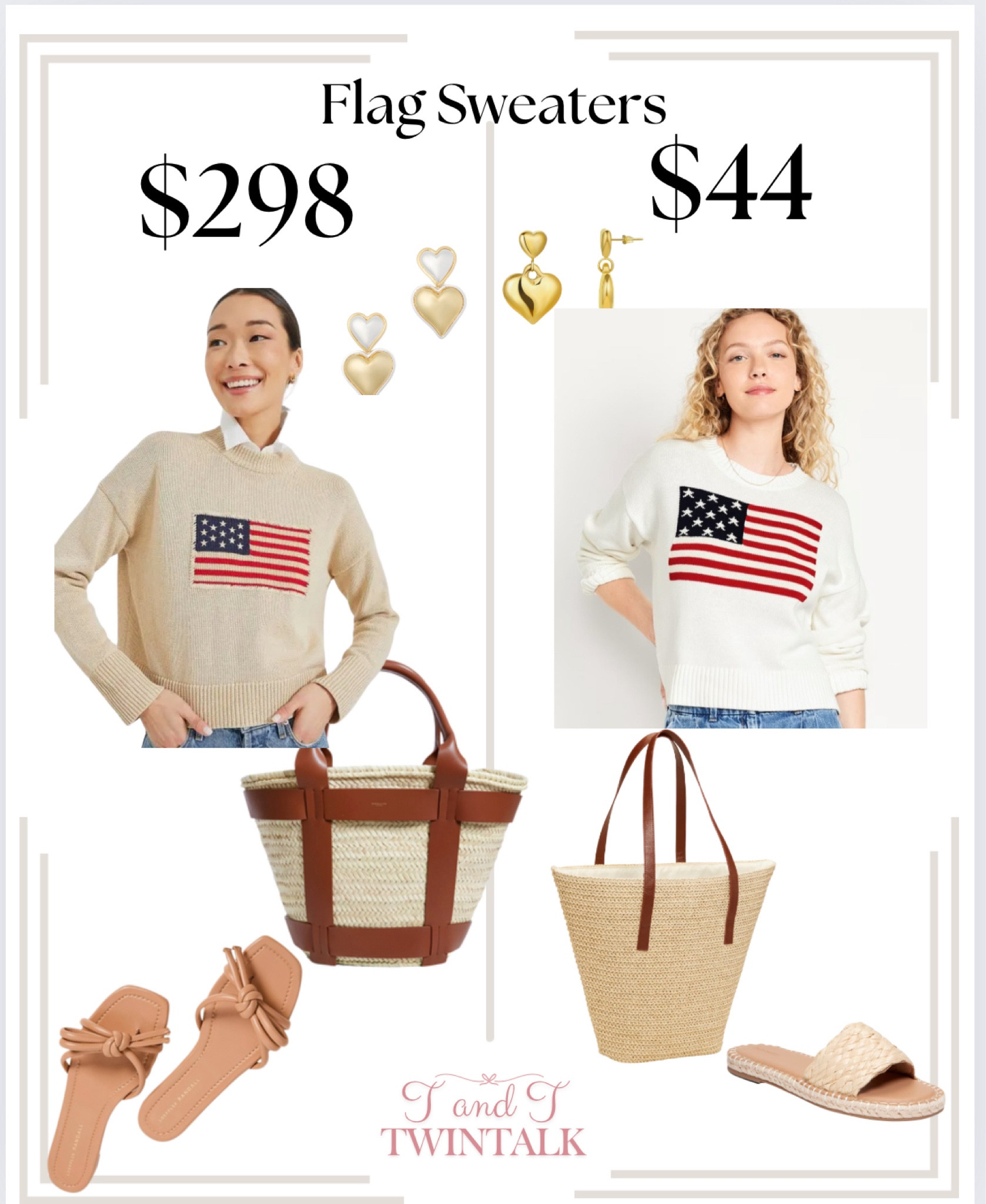Two flag sweaters! Two price points!  Fun for Memorial Day! 

#LTKSaleAlert #LTKFindsUnder50 #LTKSeasonal