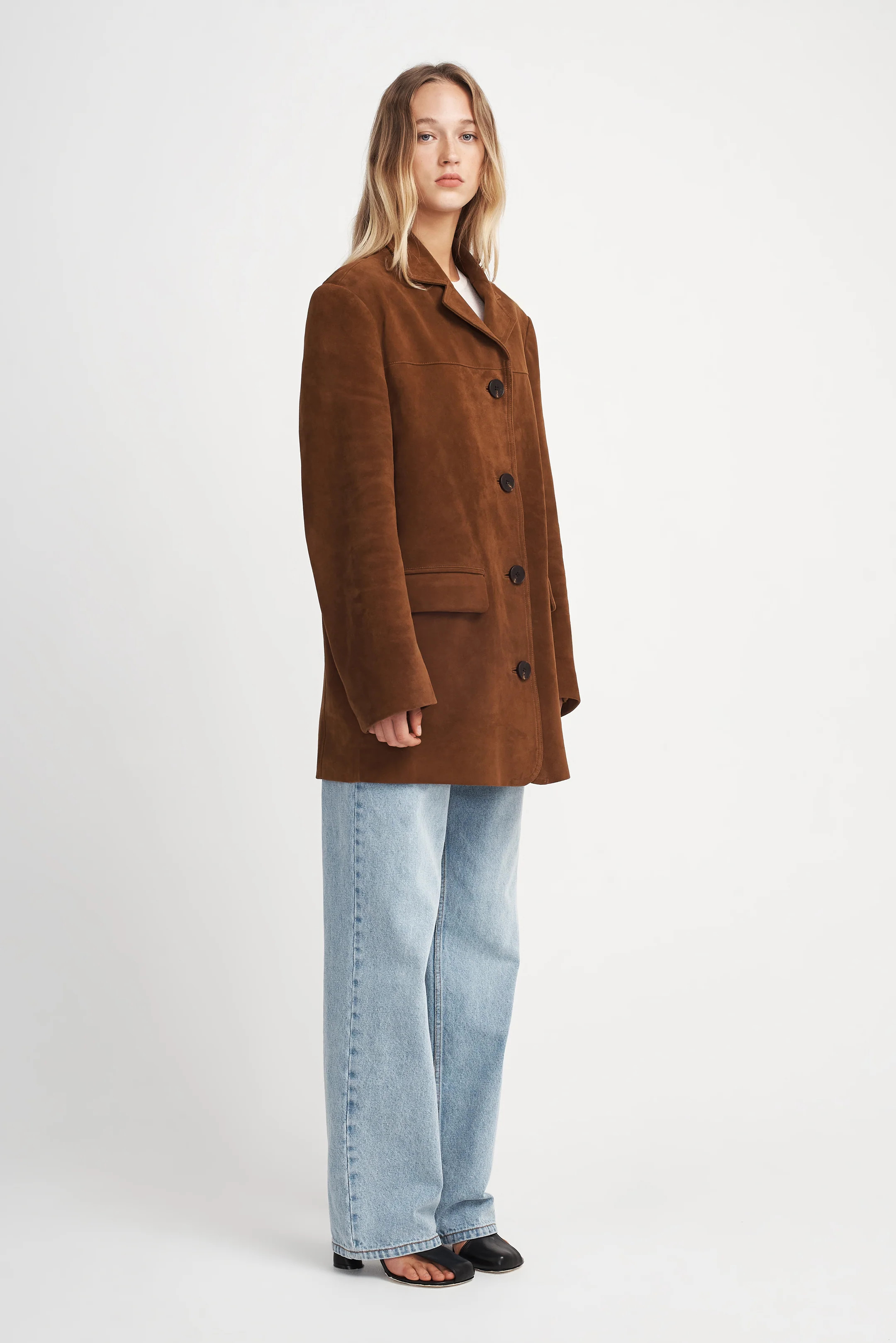 Lennox Suede Jacket | Hansen and Gretel
