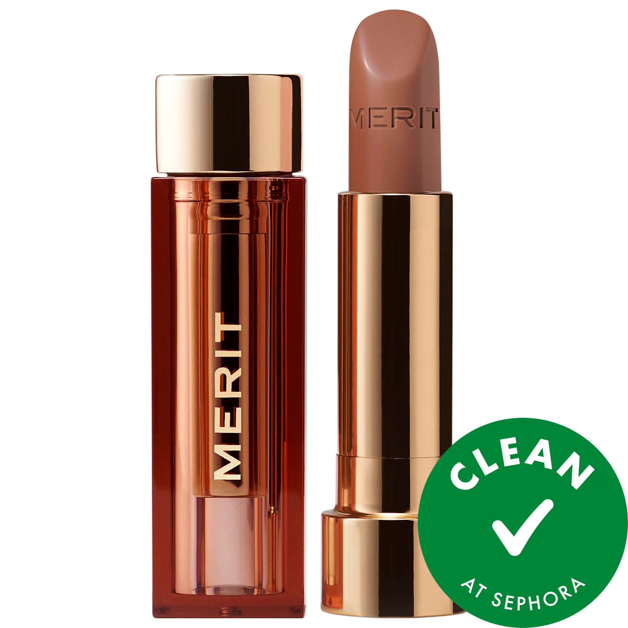 MERIT Signature Lip Lightweight Lipstick Slip 0.10 oz/ 3 g | Sephora (US)
