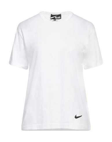 Nike Woman T-shirt White Size M Cotton | YOOX (US)