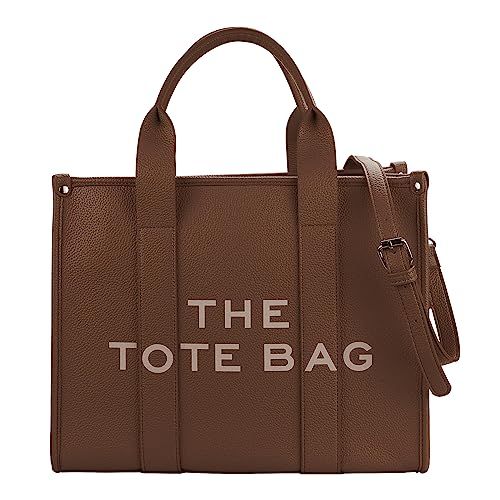 Amazon.com: charlore The Leather Tote Bags For Women, Womens Tote Bags with zipper,Can shoulder/c... | Amazon (US)